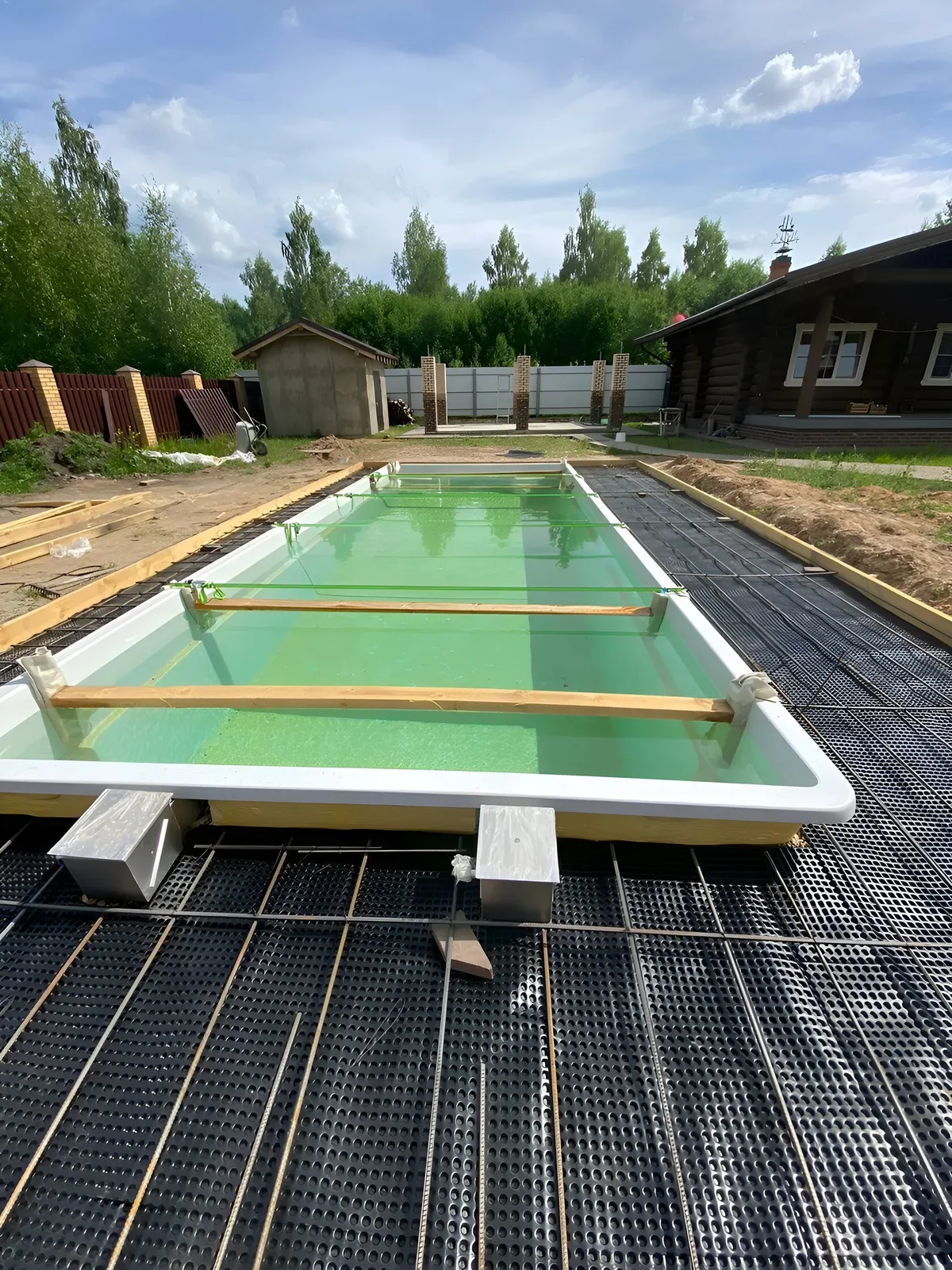 Laguna 9 — вечернее освещение в Усть-Илимске