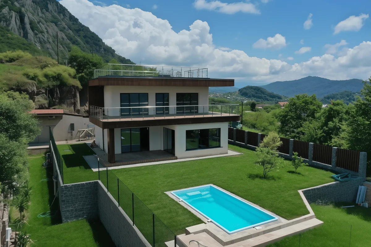 Композитный бассейн Laguna 6 — визуализация в Усть-Илимске