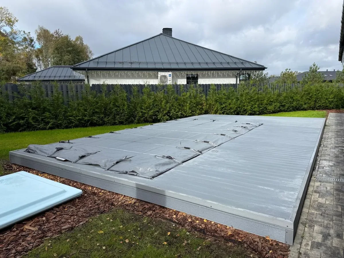 Покрывало Laguna Cover Mesh — установка в Усть-Илимске