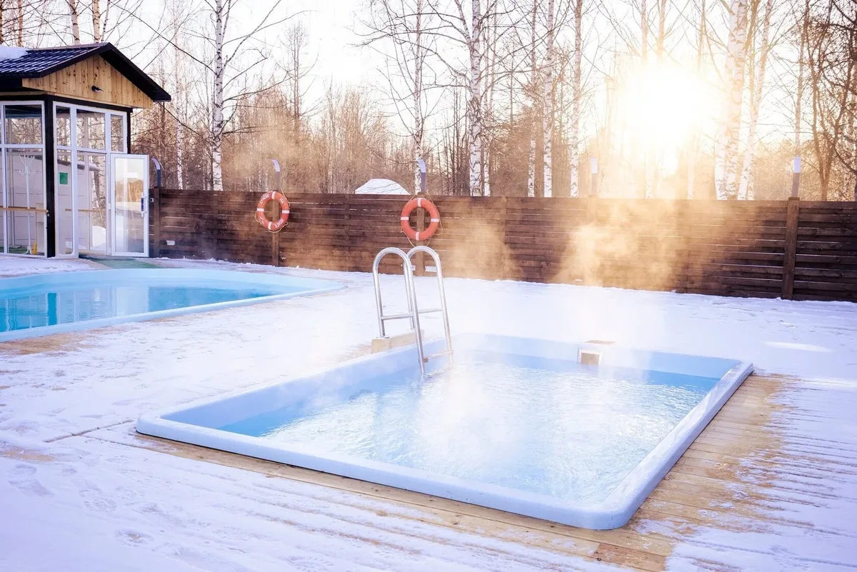 Композитный бассейн Laguna 4 — установка в Усть-Илимске