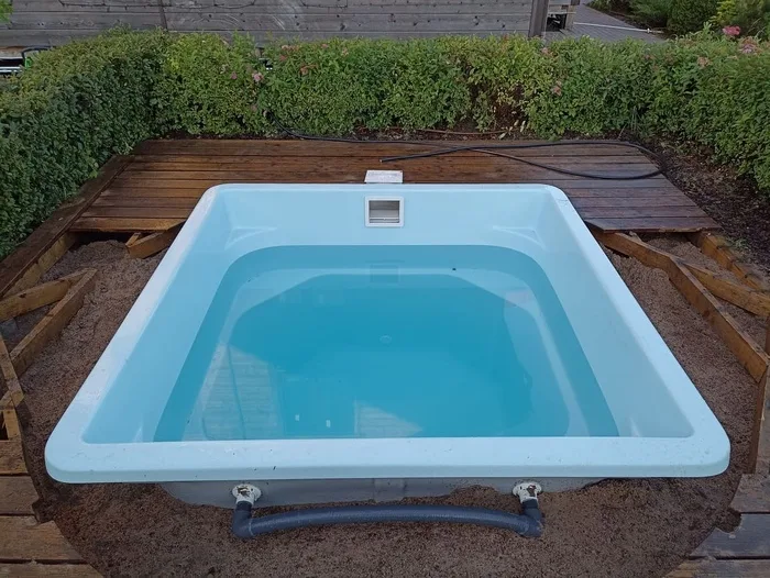 Композитная купель Laguna 2 — установка в Усть-Илимске