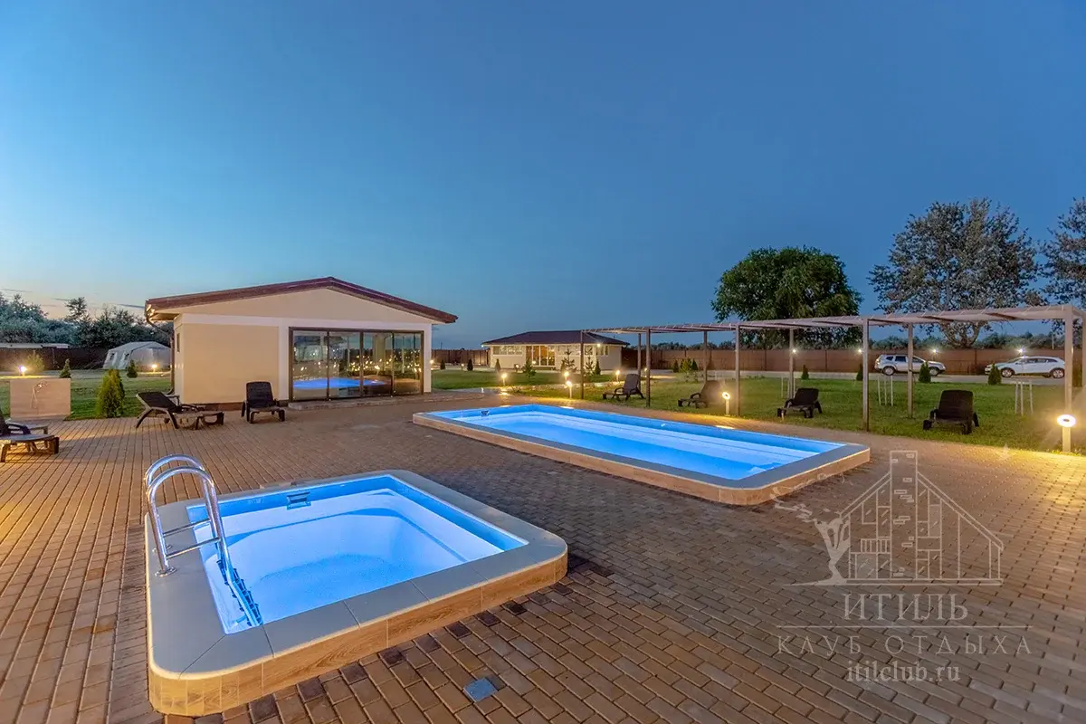 Композитная купель Laguna 3 — установка в Усть-Илимске